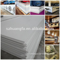 Free sample polished white artificial stone for marble counter